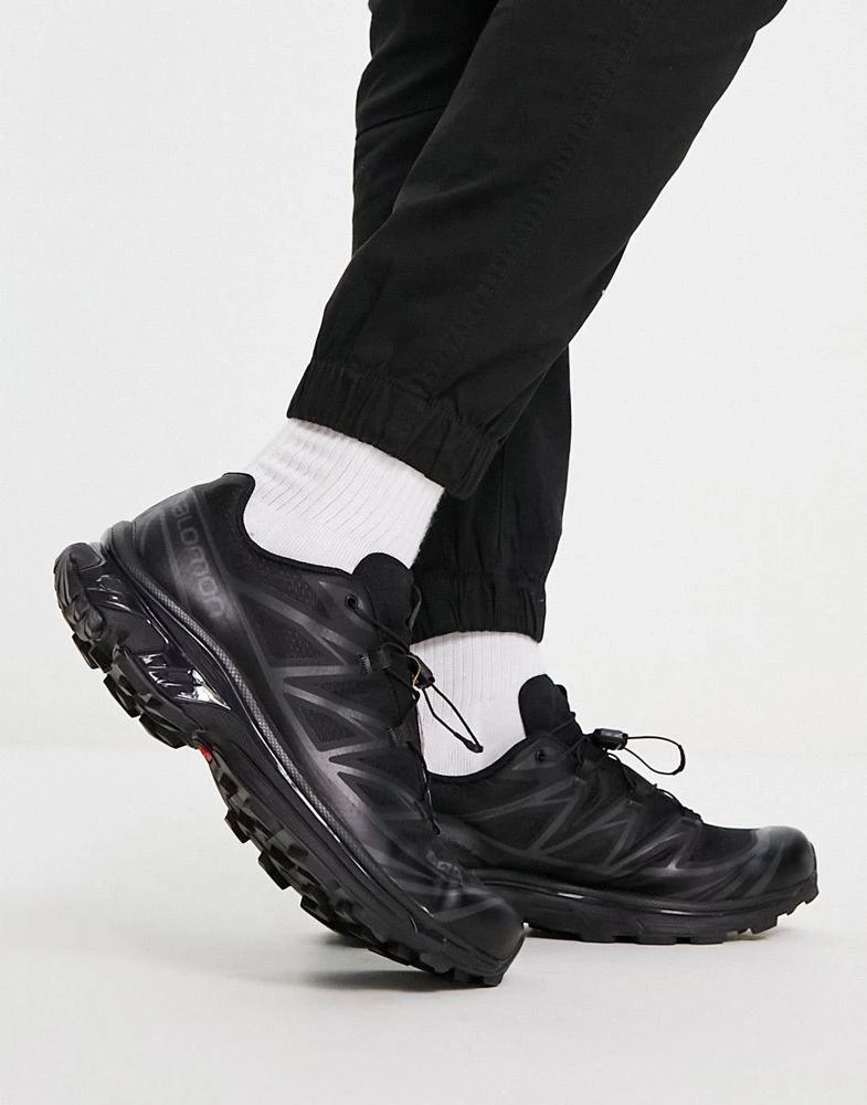 商品Salomon|Salomon XT-6 unisex trainers in black and phantom,价格¥1583,第2张图片详细描述