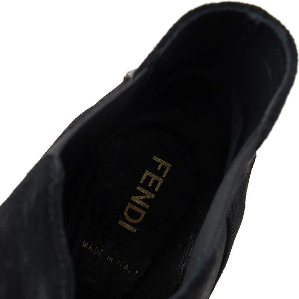 Fendi Black Suede Black Ankle Boots Size 41 商品