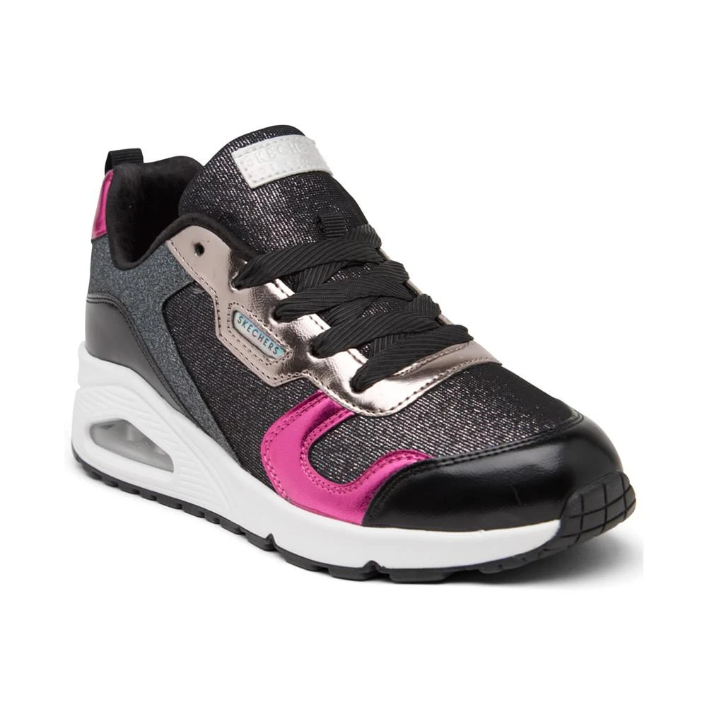 商品SKECHERS|Big Girls Uno - Metallic Remix Casual Sneakers from Finish Line,价格¥299,第1张图片