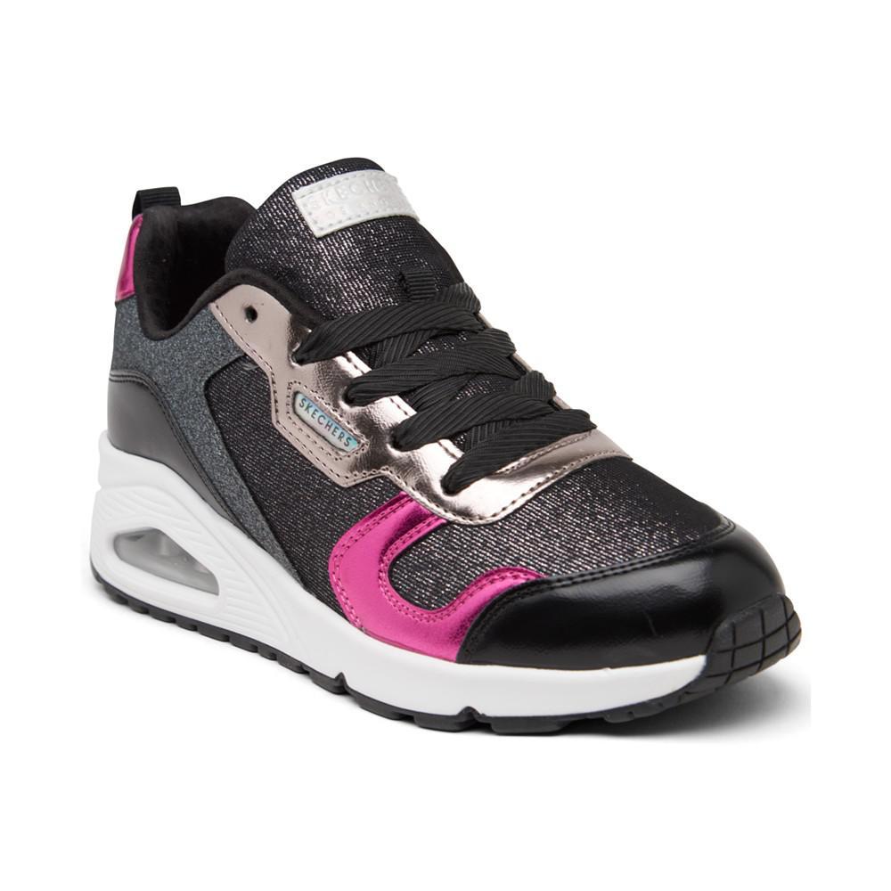 商品SKECHERS|Big Girls Uno - Metallic Remix Casual Sneakers from Finish Line,价格¥330,第1张图片