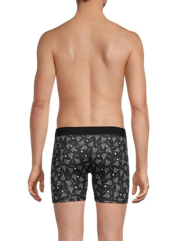 商品Karl Lagerfeld Paris|3-Pack Logo Band Boxer Briefs,价格¥163,第3张图片详细描述