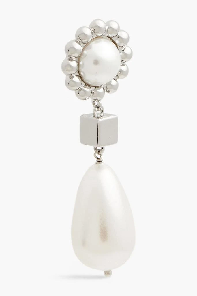 商品shrimps|Silver-tone faux pearl earrings,价格¥540,第3张图片详细描述
