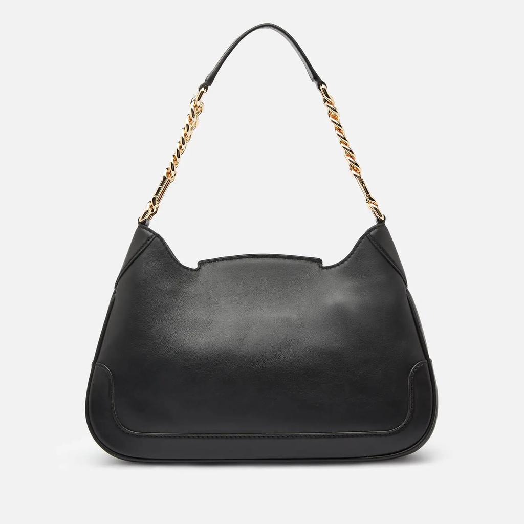 MICHAEL Michael Kors Women's Hally Medium Conv Shoulder Bag - Black商品第3张图片规格展示