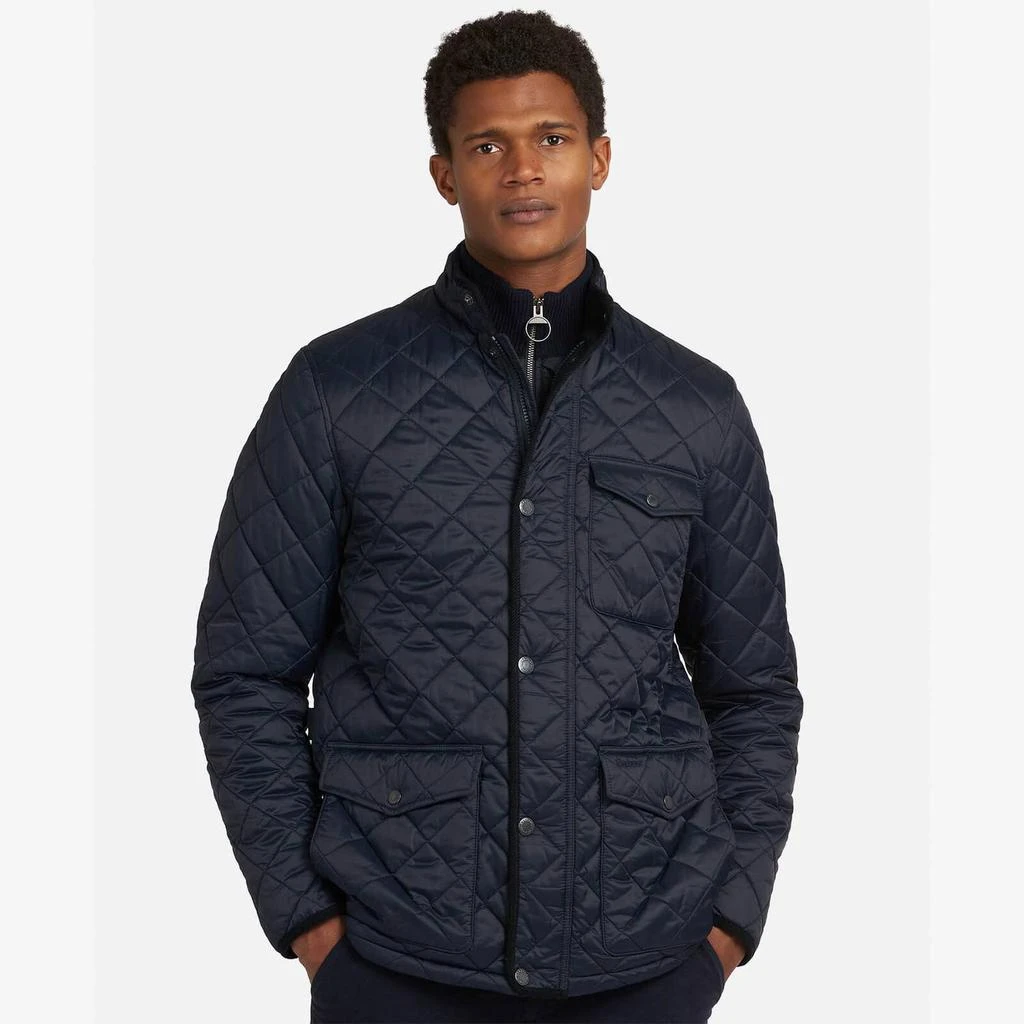 商品Barbour|Barbour Men's Regent Quilt Jacket - Navy,价格¥994,第1张图片