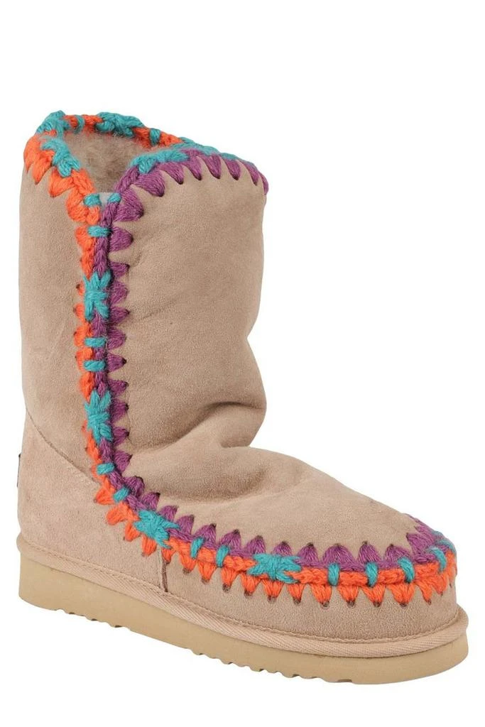 商品Mou|Mou Eskimo Overstiching Chunky-Sole Ankle Boots,价格¥1280,第2张图片详细描述