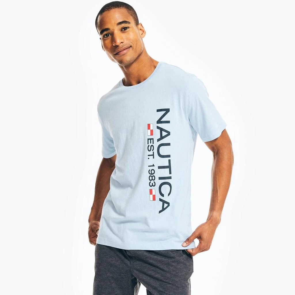 商品Nautica|Nautica Mens Logo Sleep T-Shirt,价格¥59,第2张图片详细描述