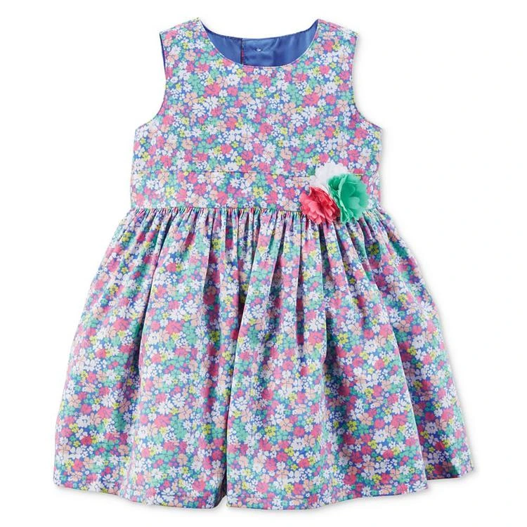 商品Carter's|Floral-Print Dress, Baby Girls,价格¥76,第1张图片