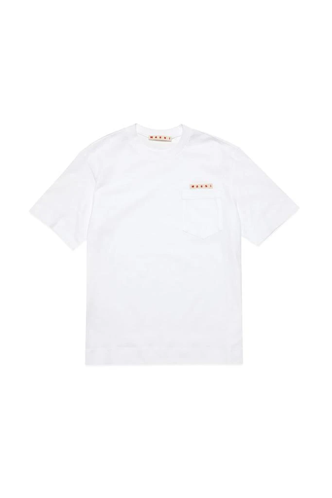 商品Marni|Mt171u T-shirt  T-shirt With Pocket And Logo,价格¥817,第1张图片