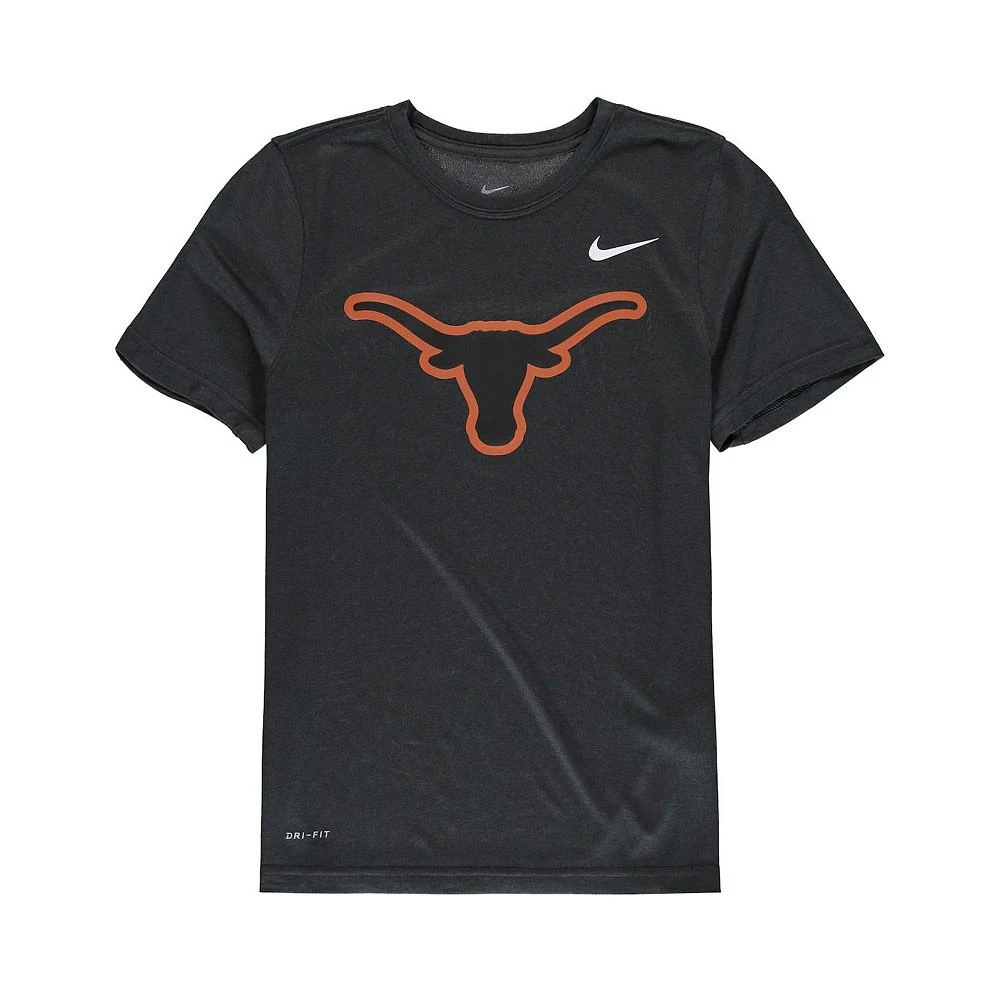商品NIKE|Big Boys Anthracite Texas Longhorns Legend Travel Performance T-shirt,价格¥200,第1张图片
