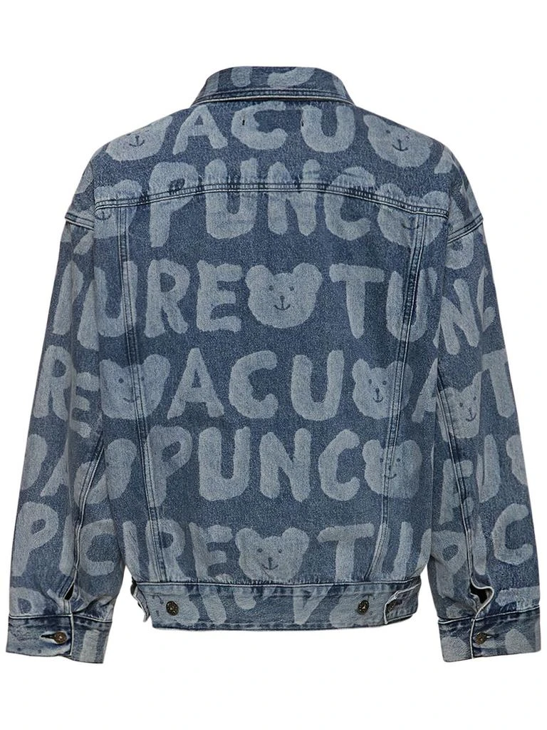 商品ACUPUNCTURE|Printed Logo Denim Jacket,价格¥784,第4张图片详细描述