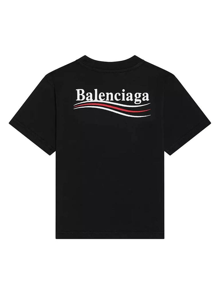 商品Balenciaga|Kid's Political Campaign T-Shirt,价格¥1841,第2张图片详细描述