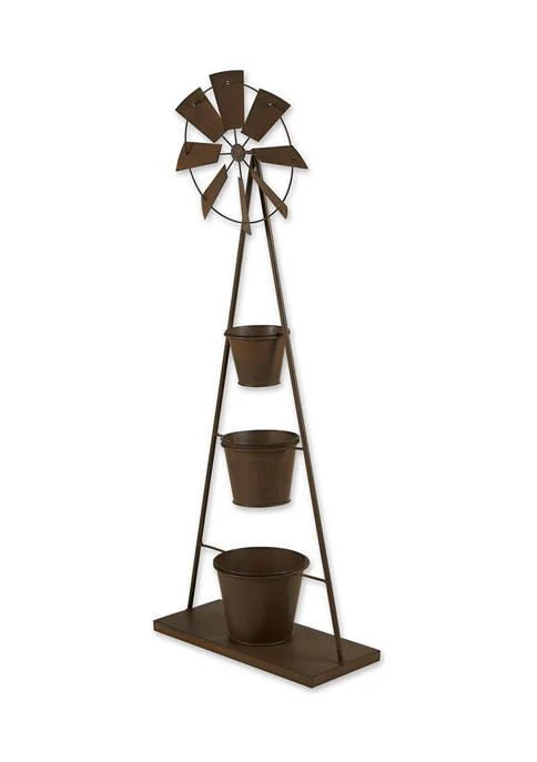 商品Zingz & Thingz|Thingz Windmill Plant Stand 16.25X7.25X41.5,价格¥1619,第2张图片详细描述