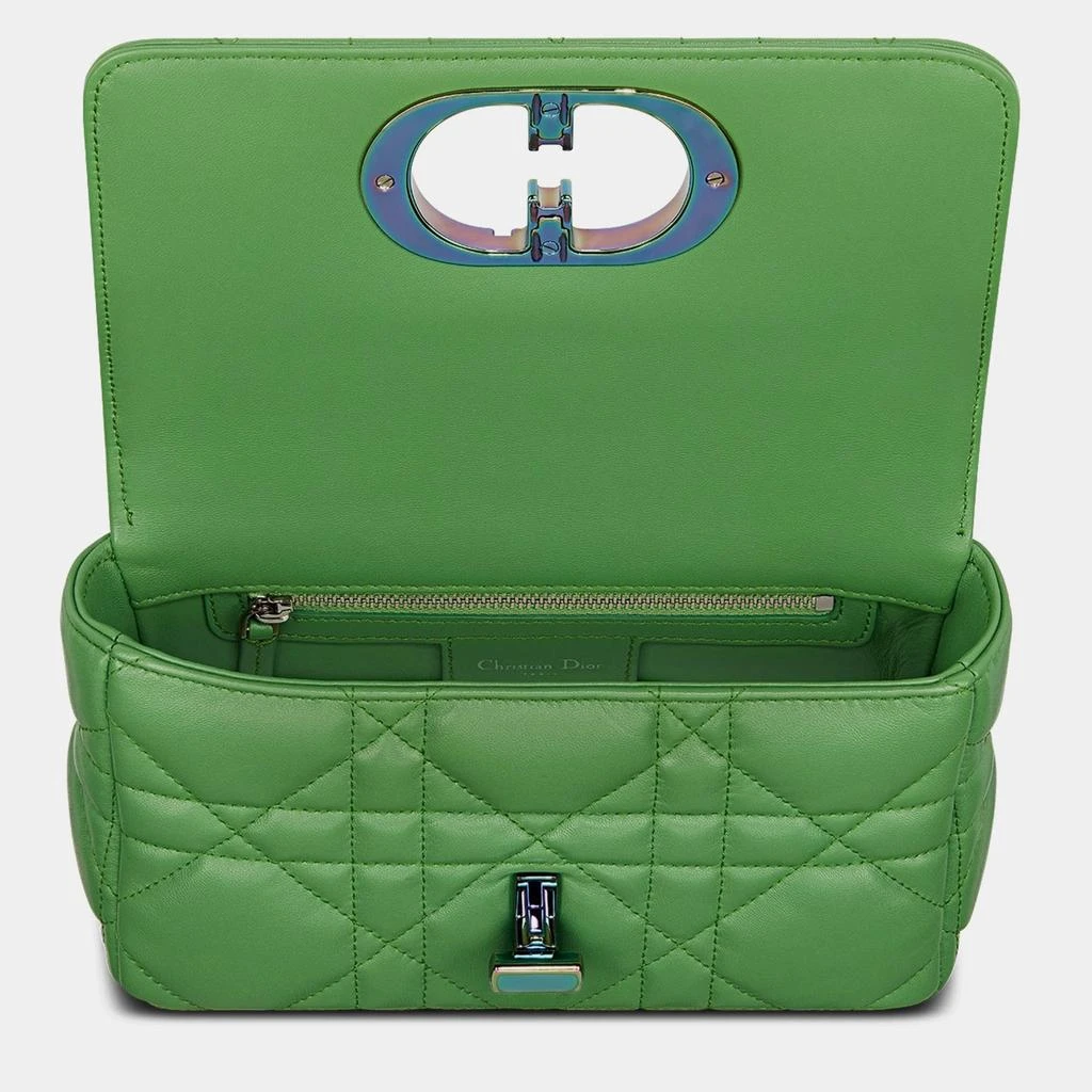 商品Dior|Christian Dior Green calfskin Small Dior Caro Bag,价格¥31231,第5张图片详细描述