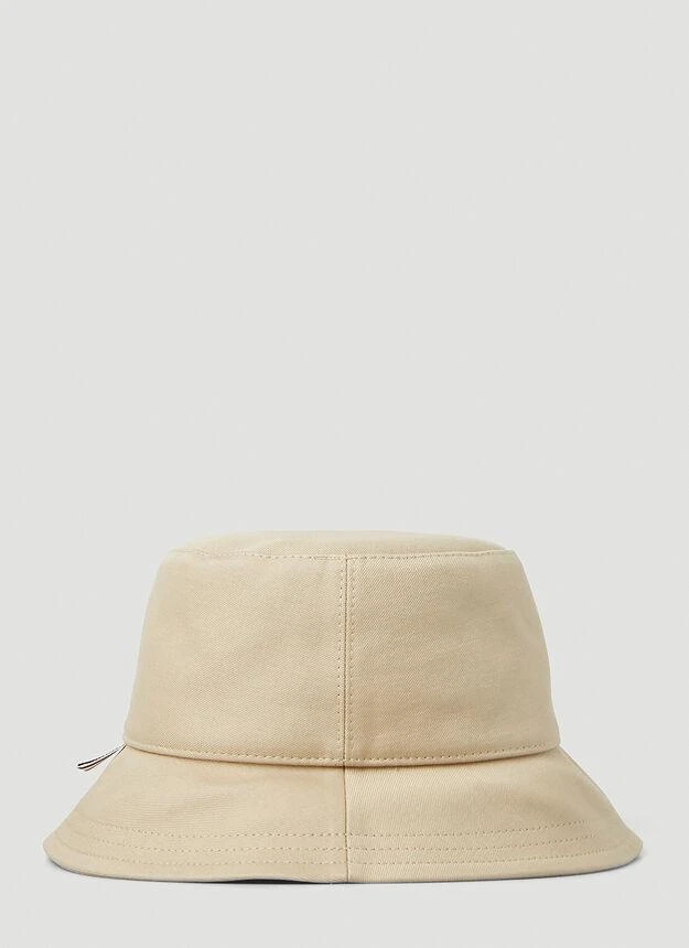 商品Thom Browne|Striped Bucket Hat  in Beige,价格¥2187,第2张图片详细描述