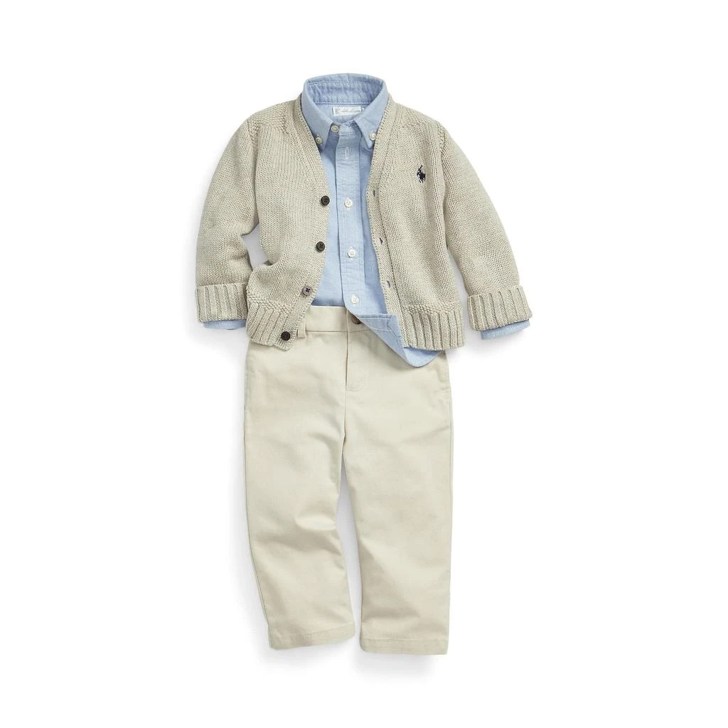 商品Ralph Lauren|Cotton Oxford Sport Shirt (Infant),价格¥331,第3张图片详细描述