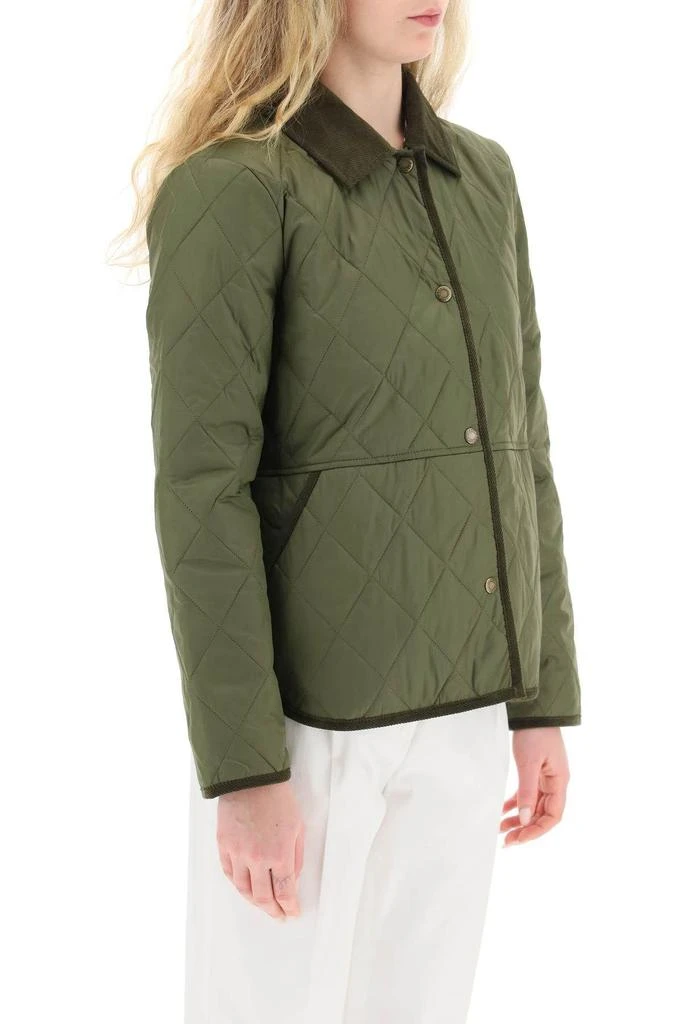 商品Barbour|'CLAYDEBANK' QUILTED JACKET,价格¥930,第3张图片详细描述