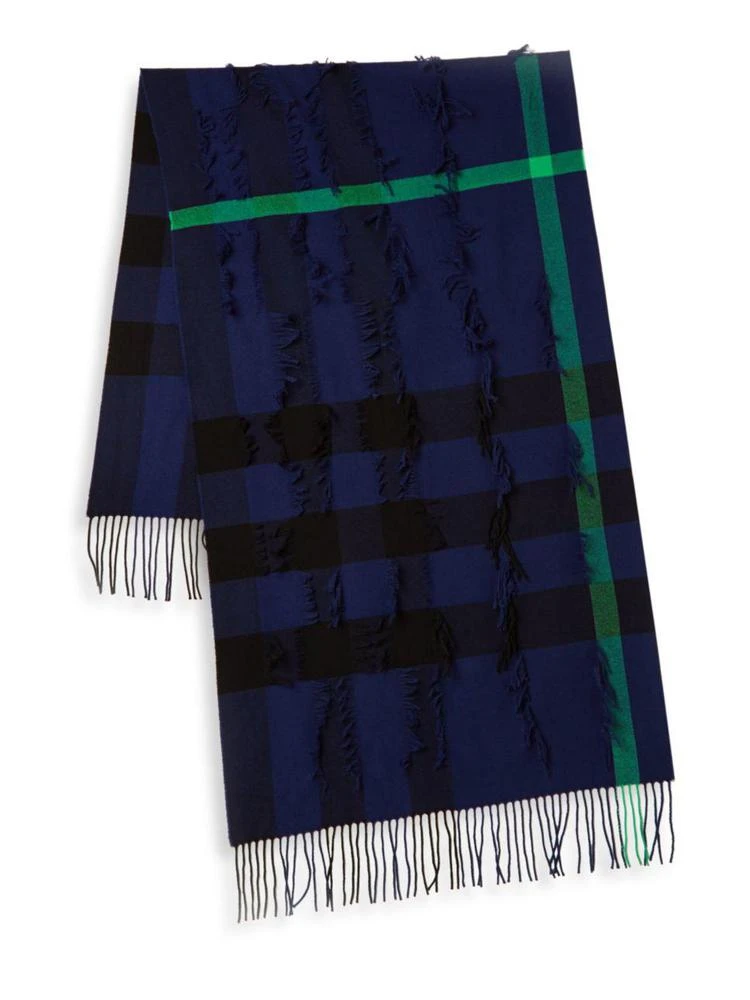 商品Burberry|Fil Coupe Mega Check Scarf,价格¥2409,第2张图片详细描述