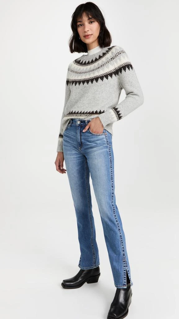 商品Rag & Bone|Rag & Bone Nina 高腰牛仔裤,价格¥1137,第5张图片详细描述