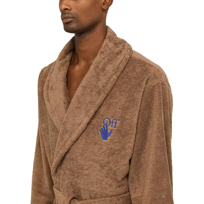 商品Off-White|Off-White™ Dove grey bathrobe,价格¥2075,第4张图片详细描述