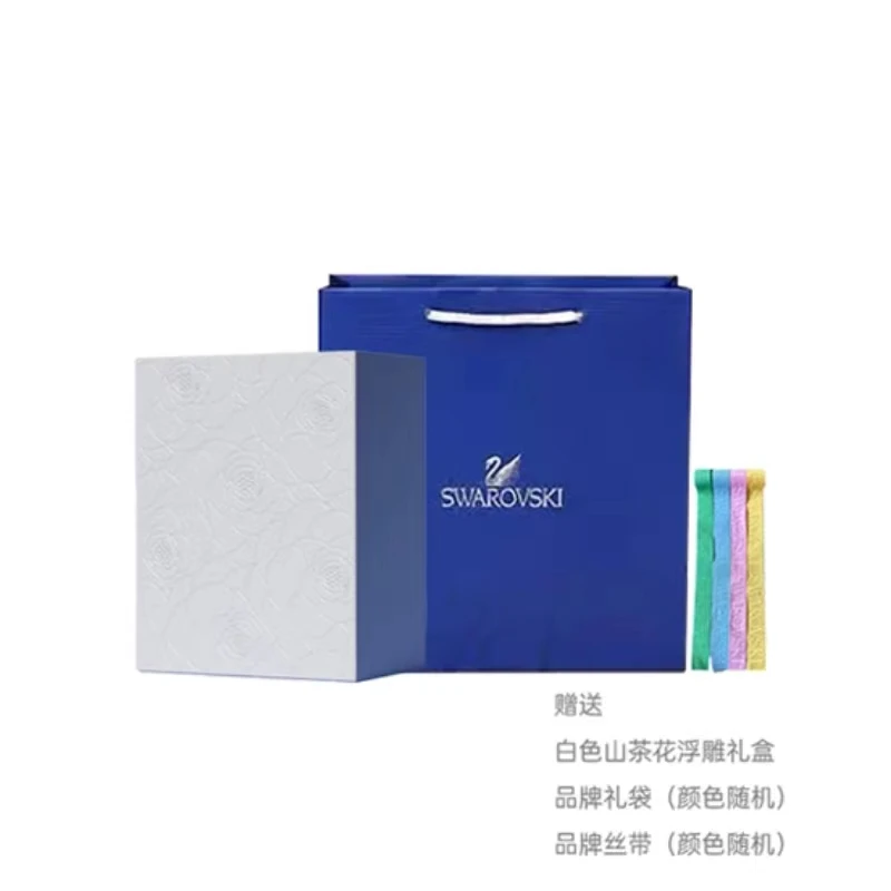 商品[国内直发] Swarovski|施华洛世奇 蛇形珍珠吊坠 仿水晶 项链 女款 金色,价格¥1198,第3张图片详细描述