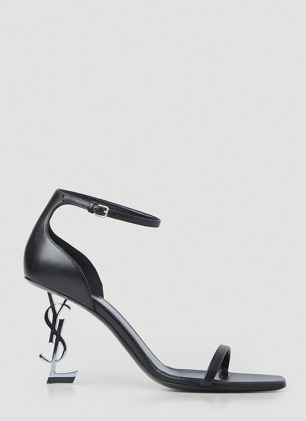 商品Yves Saint Laurent|Opyum Monogram High Heels in Black,价格¥10376,第1张图片