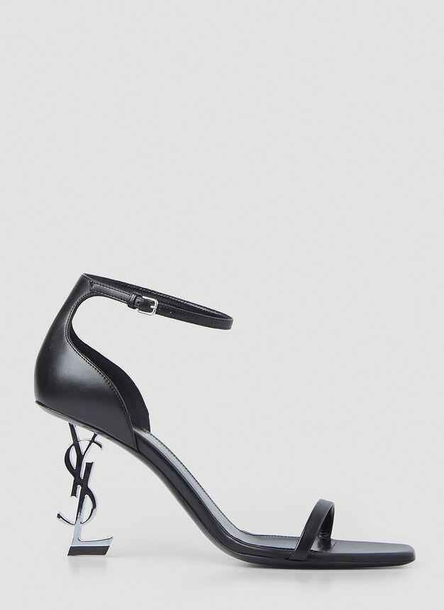 商品Yves Saint Laurent|Opyum Monogram High Heels in Black,价格¥8109,第1张图片