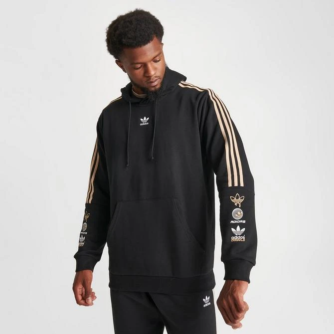 商品Adidas|Men's adidas Originals Sticker Pullover Hoodie,价格¥369,第3张图片详细描述