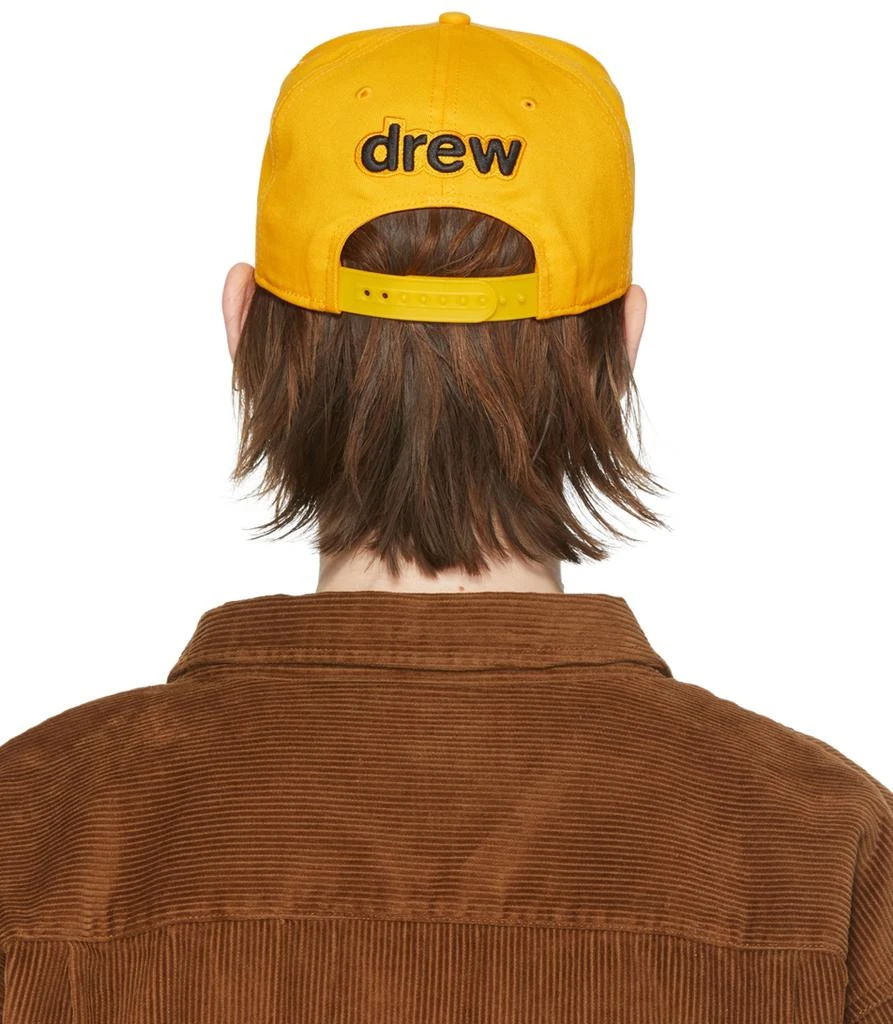 商品Drew House|SSENSE Exclusive Yellow Painted Mascot Cap,价格¥543,第4张图片详细描述