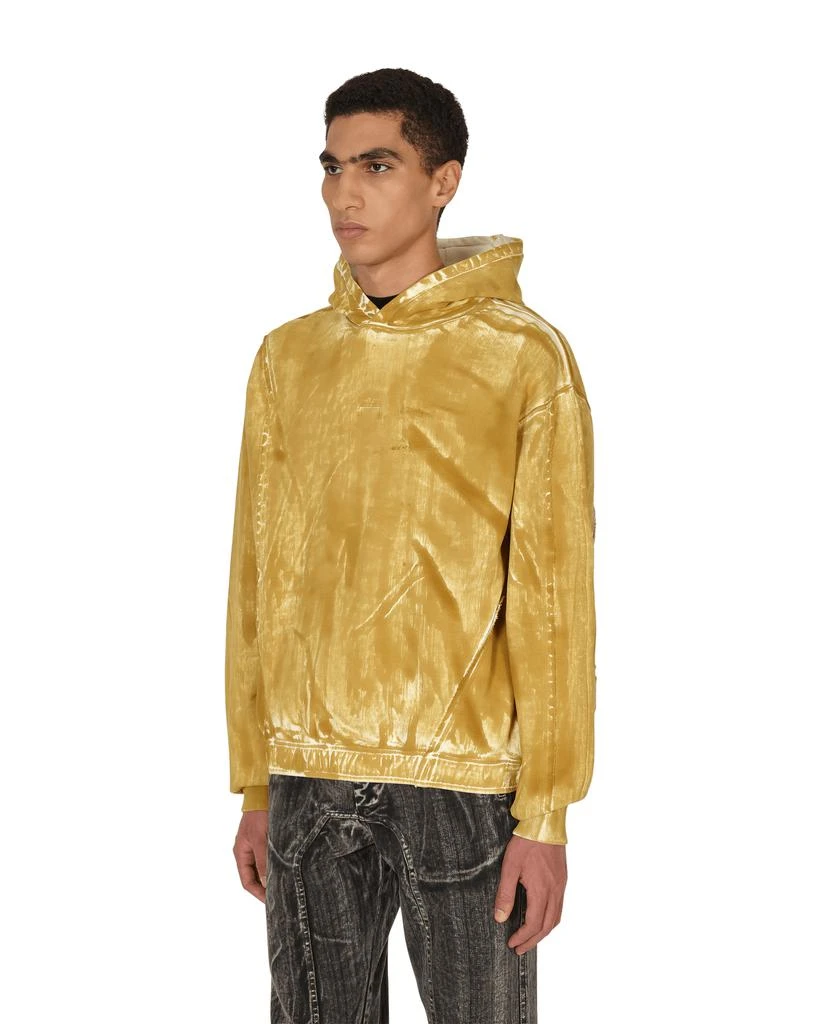 商品A-COLD-WALL*|Corrosion Hooded Sweatshirt Yellow,价格¥1321,第2张图片详细描述