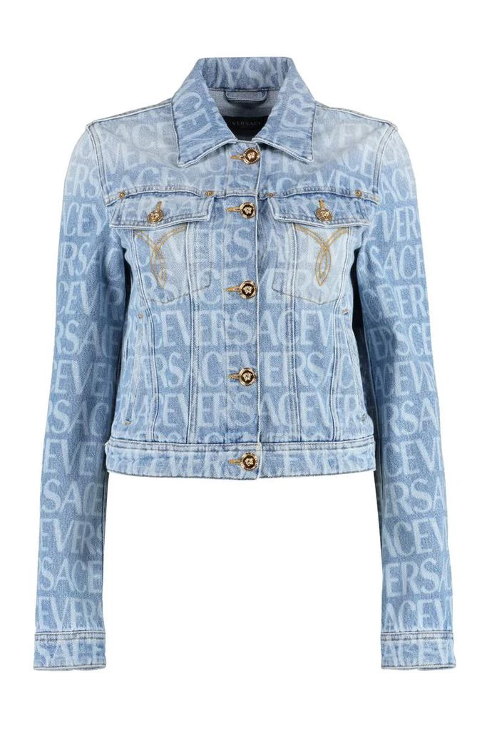 商品Versace|VERSACE DENIM JACKET,价格¥7910,第1张图片