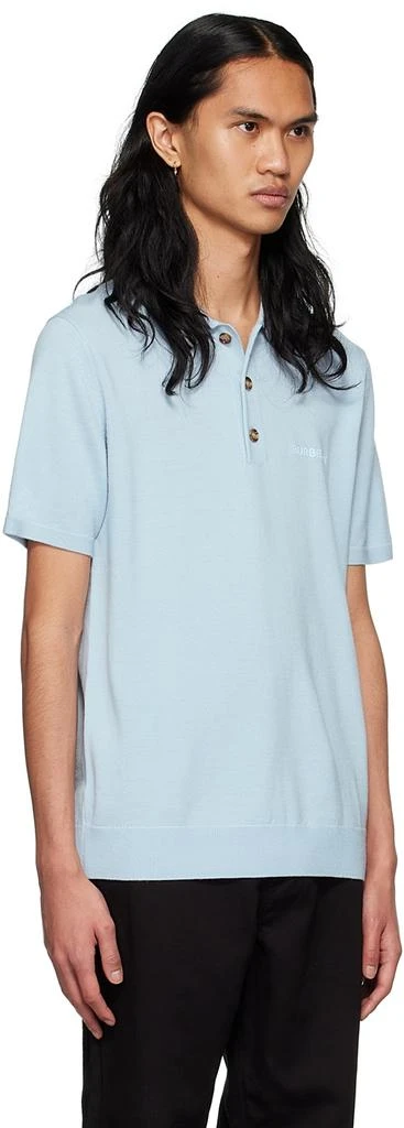 商品Burberry|Blue Icon Stripe Polo,价格¥3675,第2张图片详细描述