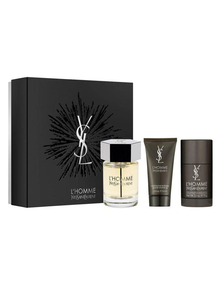 商品Yves Saint Laurent|L’Homme Yves Saint Laurent Holiday Gift Set - $132 Value,价格¥744,第2张图片详细描述