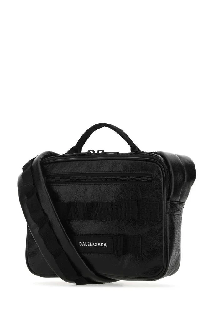 商品Balenciaga|Balenciaga Logo Patch Pouch Shoulder Bag,价格¥5082,第3张图片详细描述