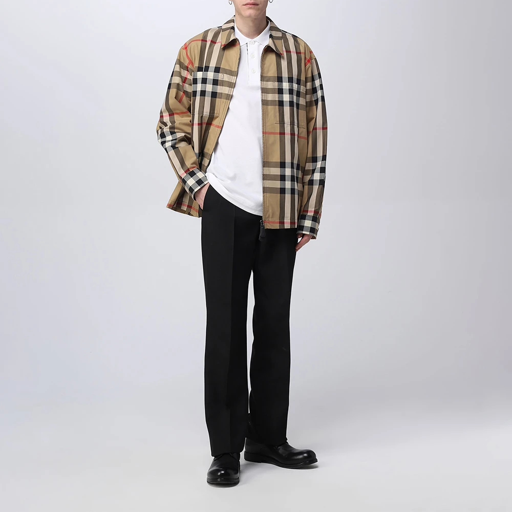 BURBERRY 白色男士POLO衫 8055229 商品