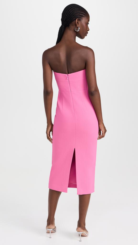 REBECCA VALLANCE Aubree Strapless Midi Dress - Dresses