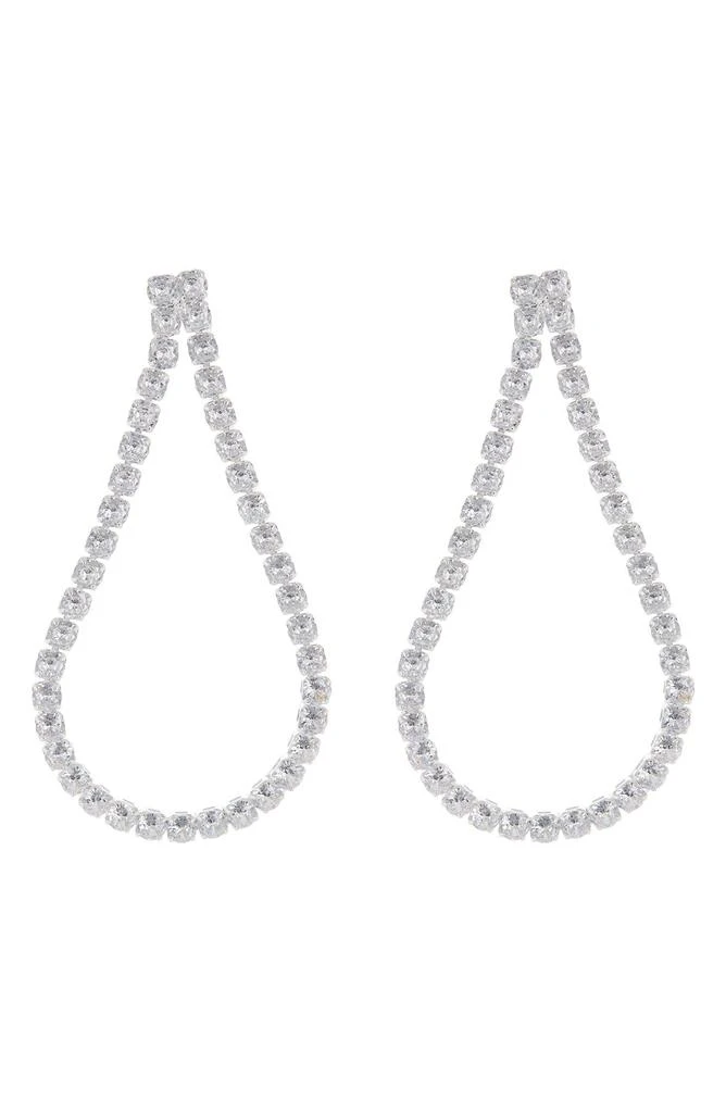 商品Tasha|Crystal Drop Earrings,价格¥28,第1张图片