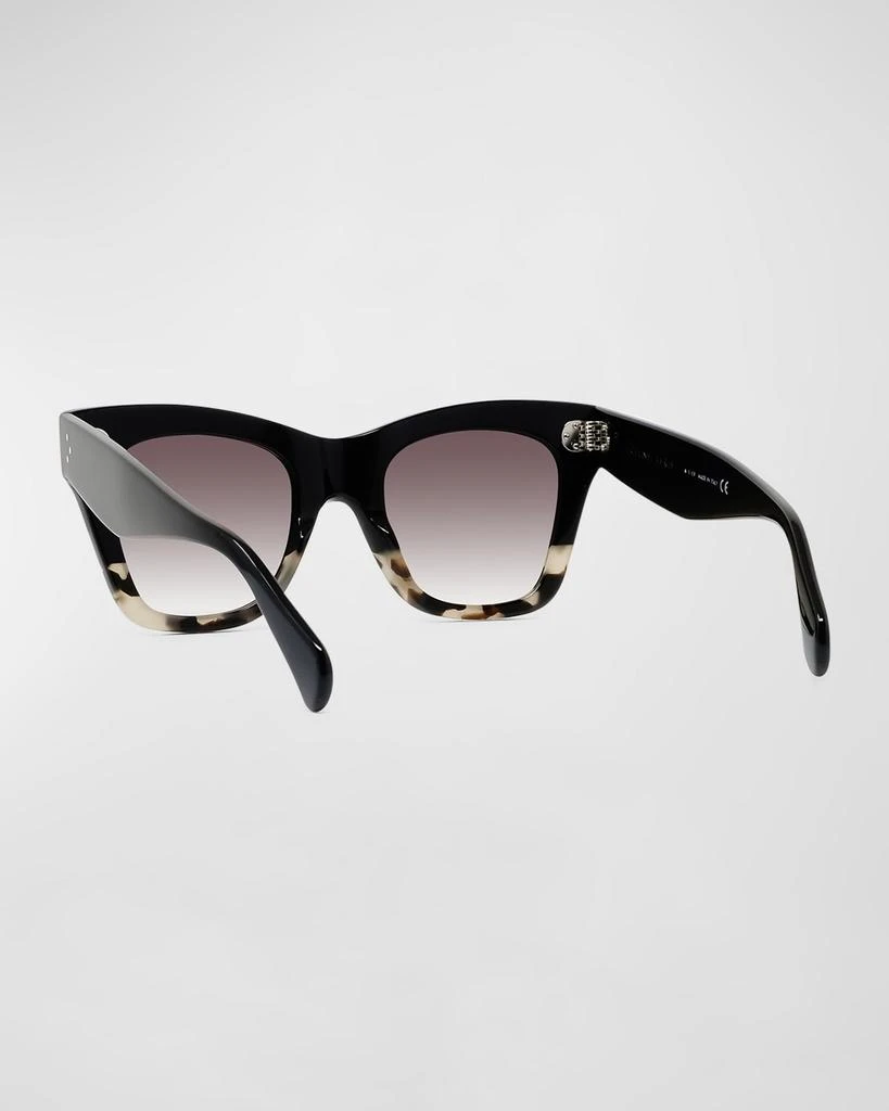 商品Celine|Two-Tone Gradient Cat-Eye Sunglasses, Black,价格¥3562,第2张图片详细描述