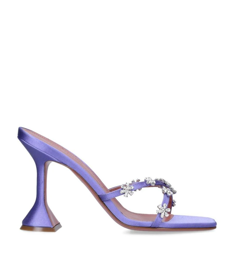 商品Amina Muaddi|Crystal-Embellished Lily Sandals 95,价格¥9664,第3张图片详细描述