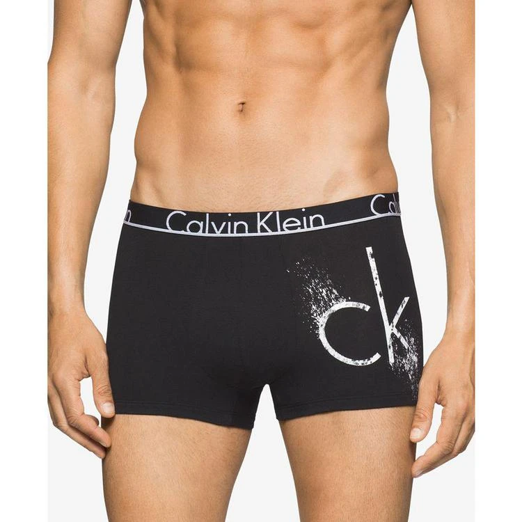 商品Calvin Klein|CK ID Men's Cotton Stretch Trunks,价格¥59,第2张图片详细描述