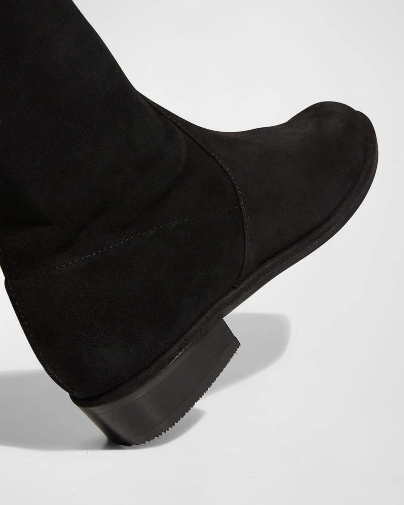商品Stuart Weitzman|Lowland Suede Over-The-Knee Boot,价格¥2943,第4张图片详细描述