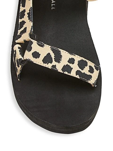 商品Loeffler Randall|Maisie Leopard-Print Sport Sandals,价格¥724,第4张图片详细描述
