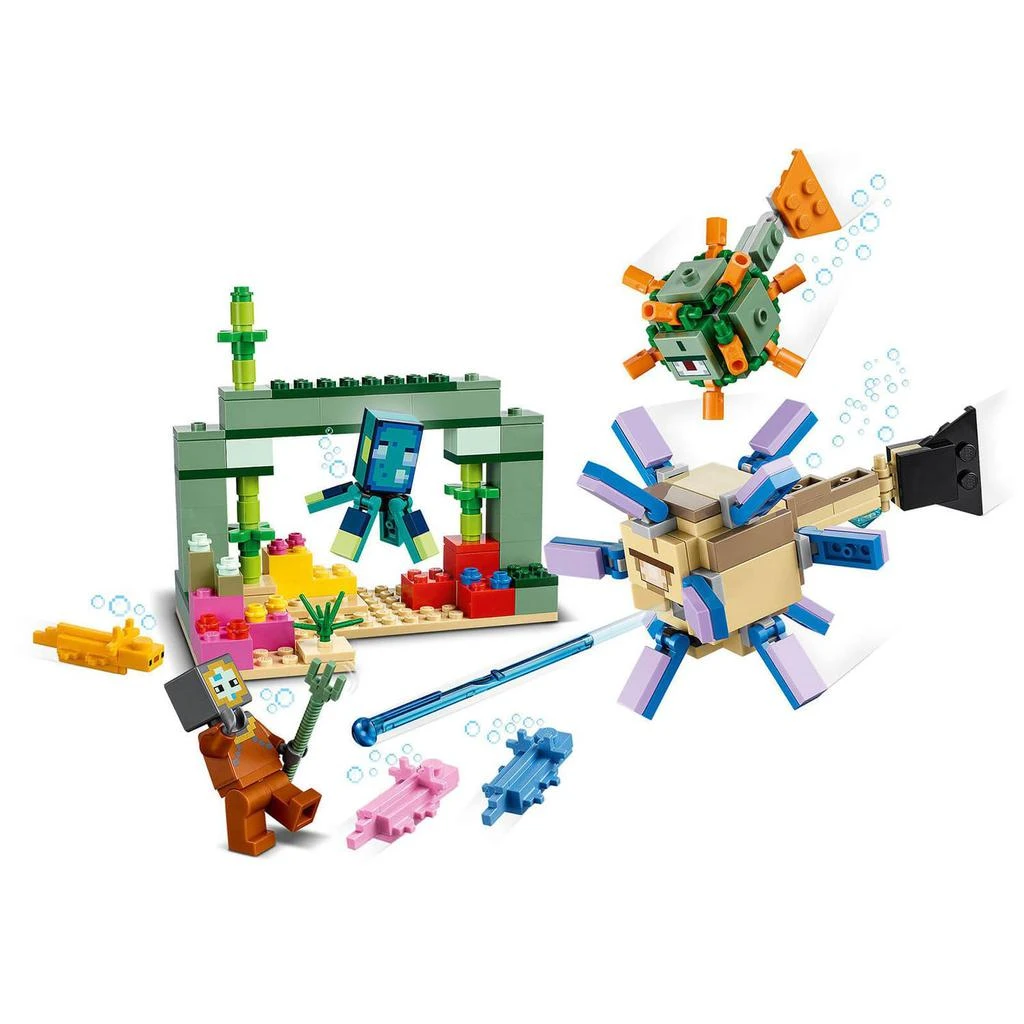 商品The Hut|LEGO Minecraft: The Guardian Battle Underwater Fish Set (21180),价格¥190,第2张图片详细描述