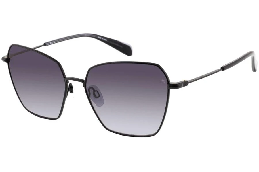 商品Rag & Bone|Grey Gradient Butterfly Ladies Sunglasses RNB1034/G/S 0807/9O 58,价格¥366,第1张图片