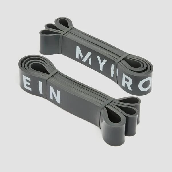 商品Myprotein|Myprotein Resistance Bands 2 PACK (23-54kg) - Dark Grey,价格¥213,第1张图片