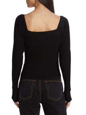 商品Design History|Ribbed Sweetheart Sweater,价格¥375,第2张图片详细描述