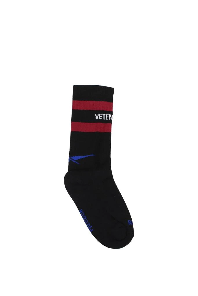 商品Vetements|Socks Cotton Black Red,价格¥525,第1张图片