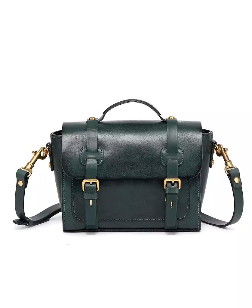 Ficus Mini Leather Satchel Bag image 2