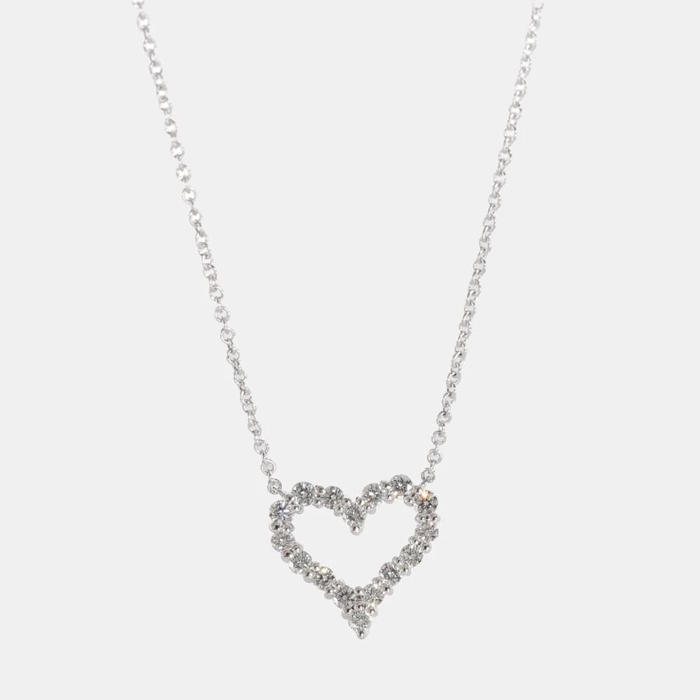 商品[二手商品] Tiffany & Co.|Tiffany & Co. Diamond Heart Pendant in Platinum 0.25 CTW,价格¥12738,第1张图片