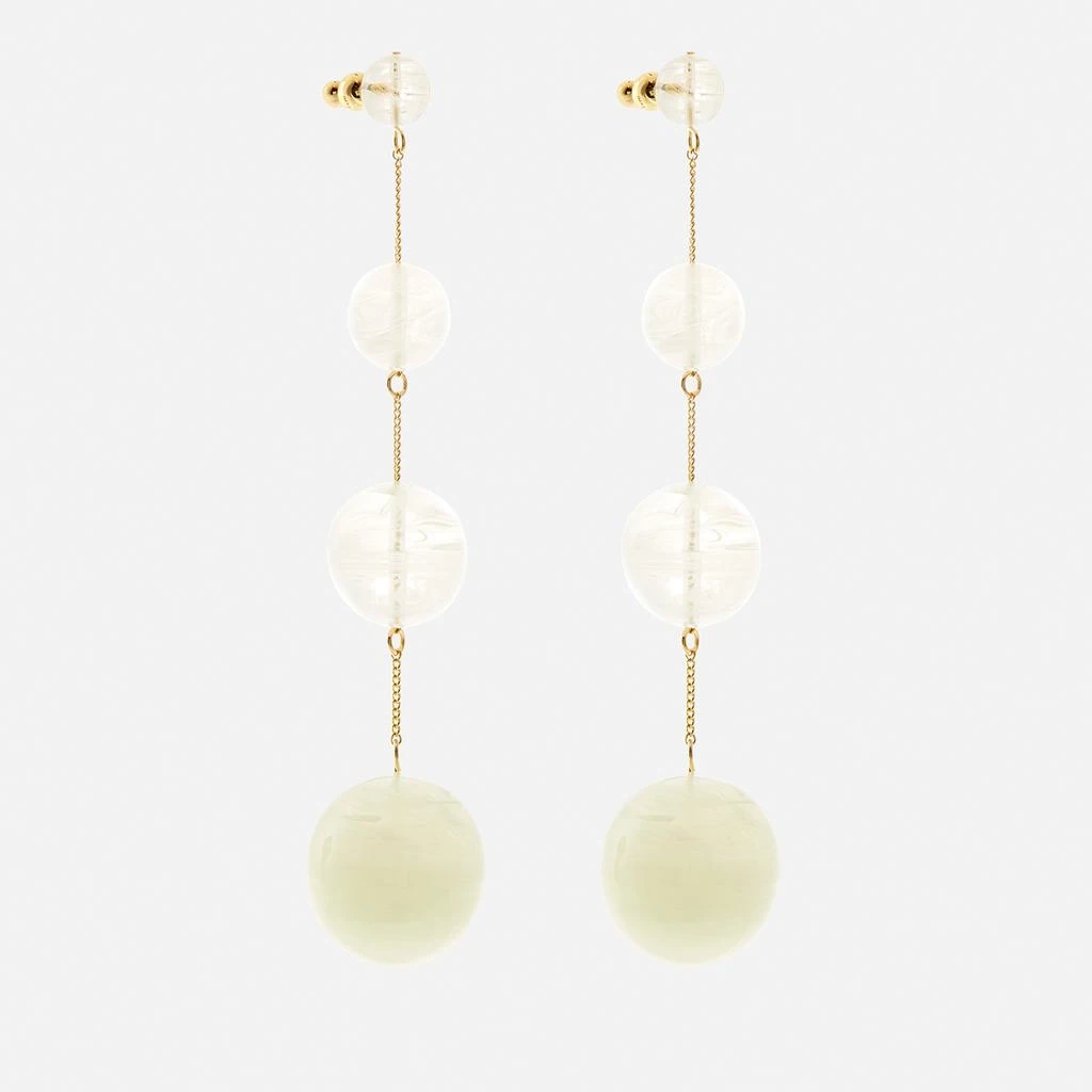 商品Cult Gaia|Cult Gaia Candace Gold-Tone Beaded Earrings,价格¥505,第2张图片详细描述