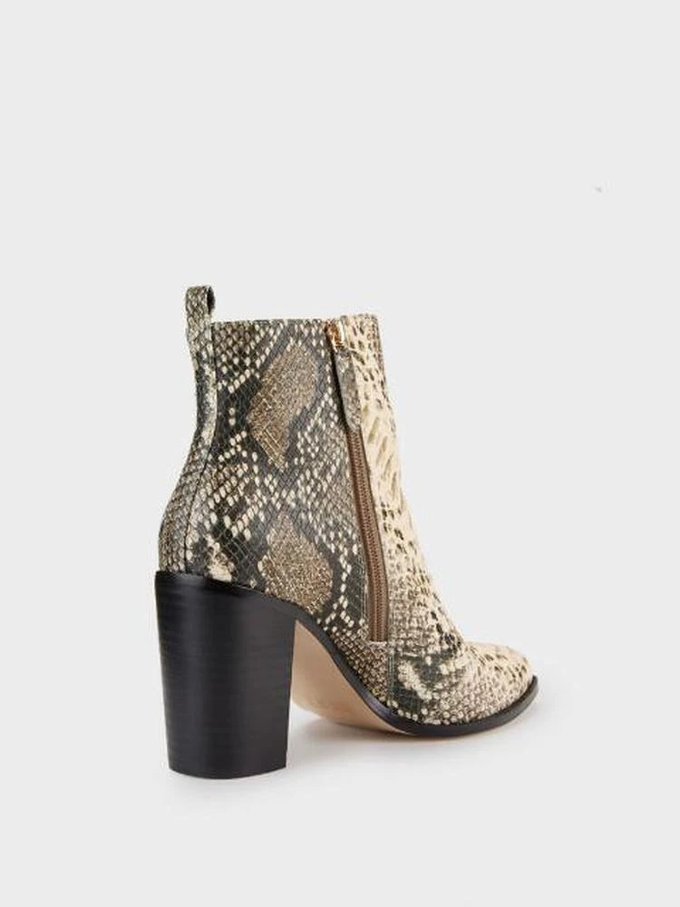 商品DKNY|Houston Snake Print Ankle Boot,价格¥599,第2张图片详细描述